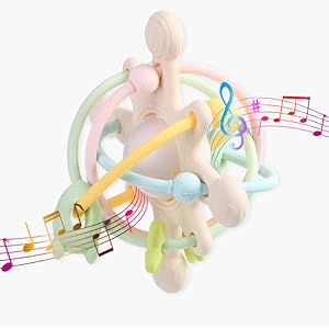 Montessori Galaxy Rattle Sensory Teether Toy