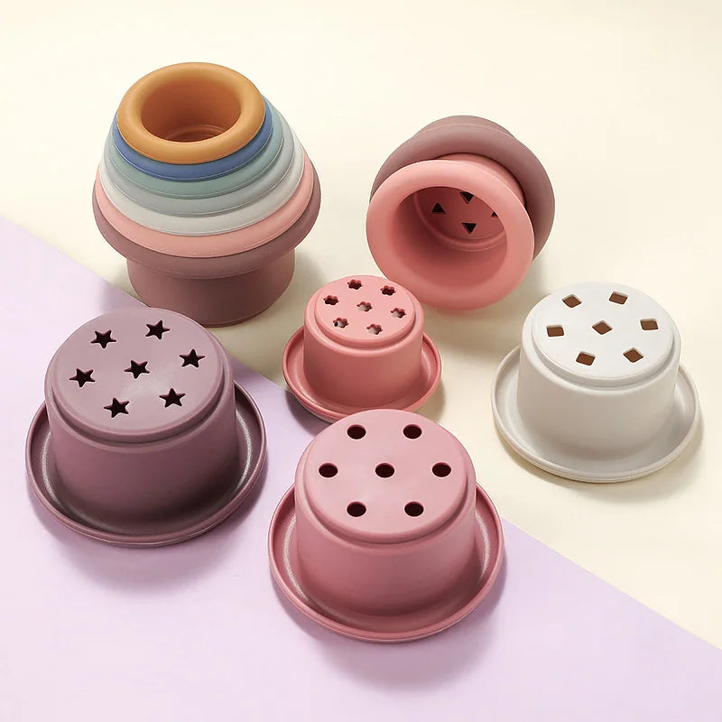 Montessori Stacking Cups | 7Pcs