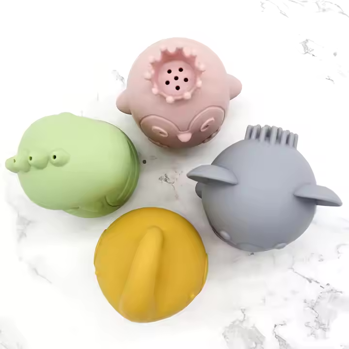 Baby Bath Toys Animal Cute Cartoon Toddler Water Toys