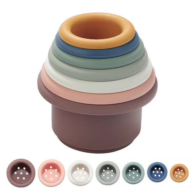 Montessori Stacking Cups | 7Pcs