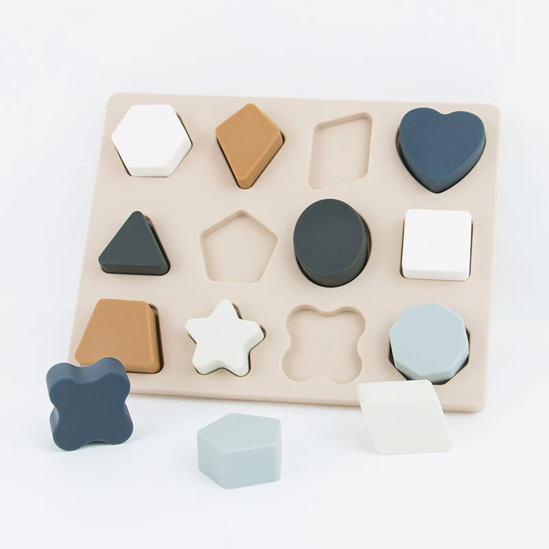 Montessori Silicone Jigsaw Puzzle