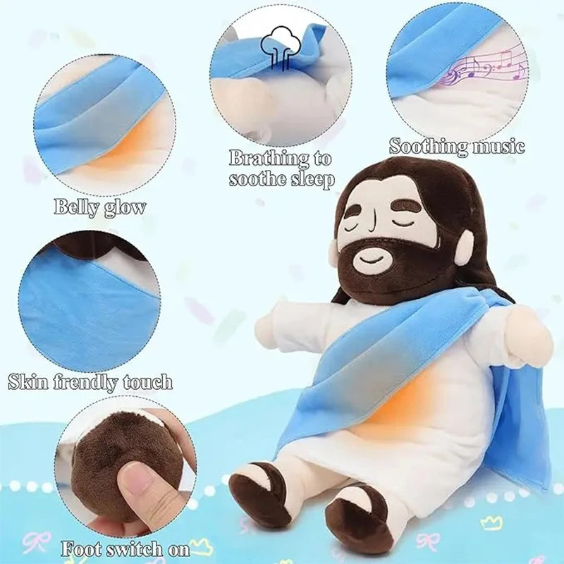 Breathing Jesus Plushie Toy | Sacred Heart of Jesus