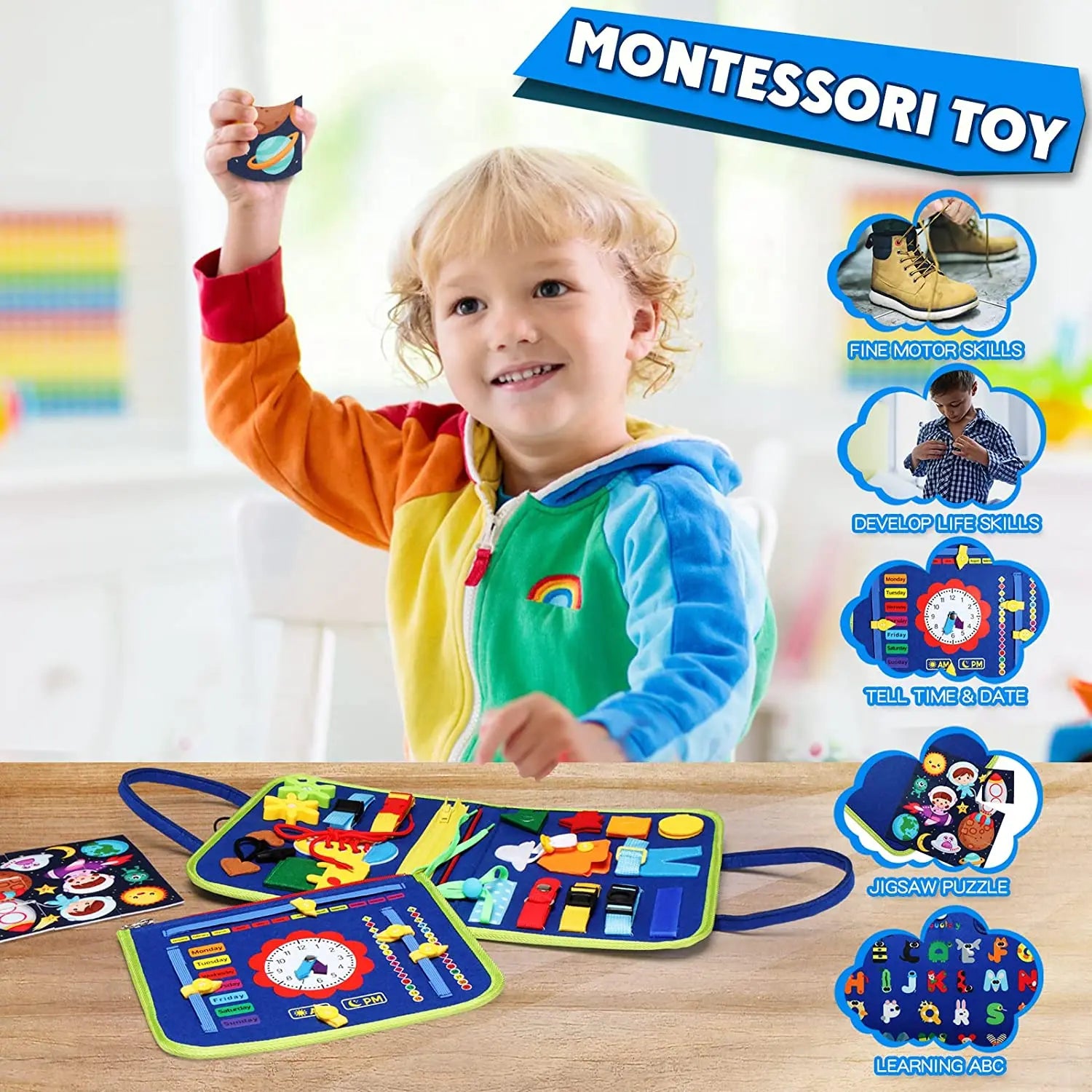 Montessori New Busy Board