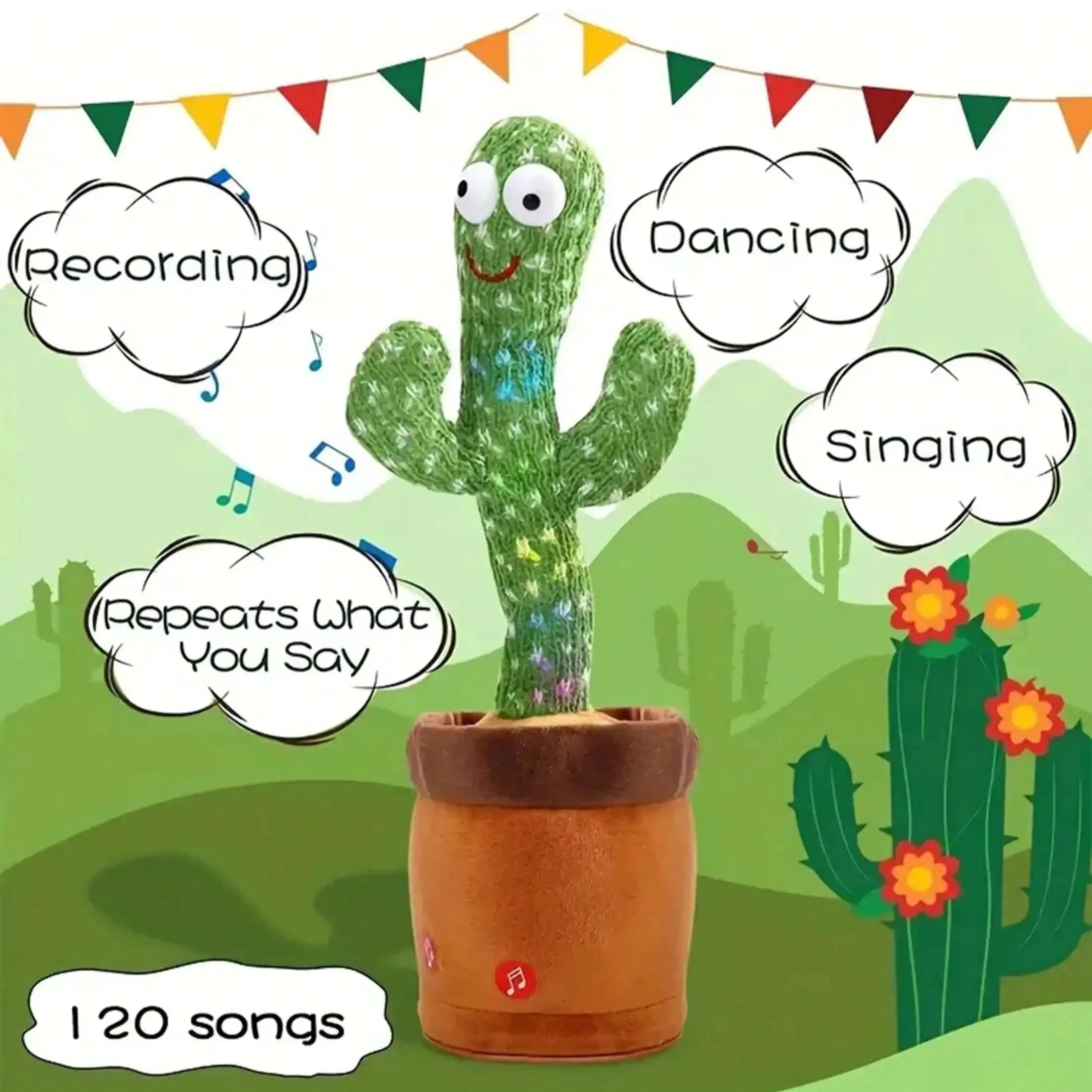 Dancing & Talking Cactus Toys