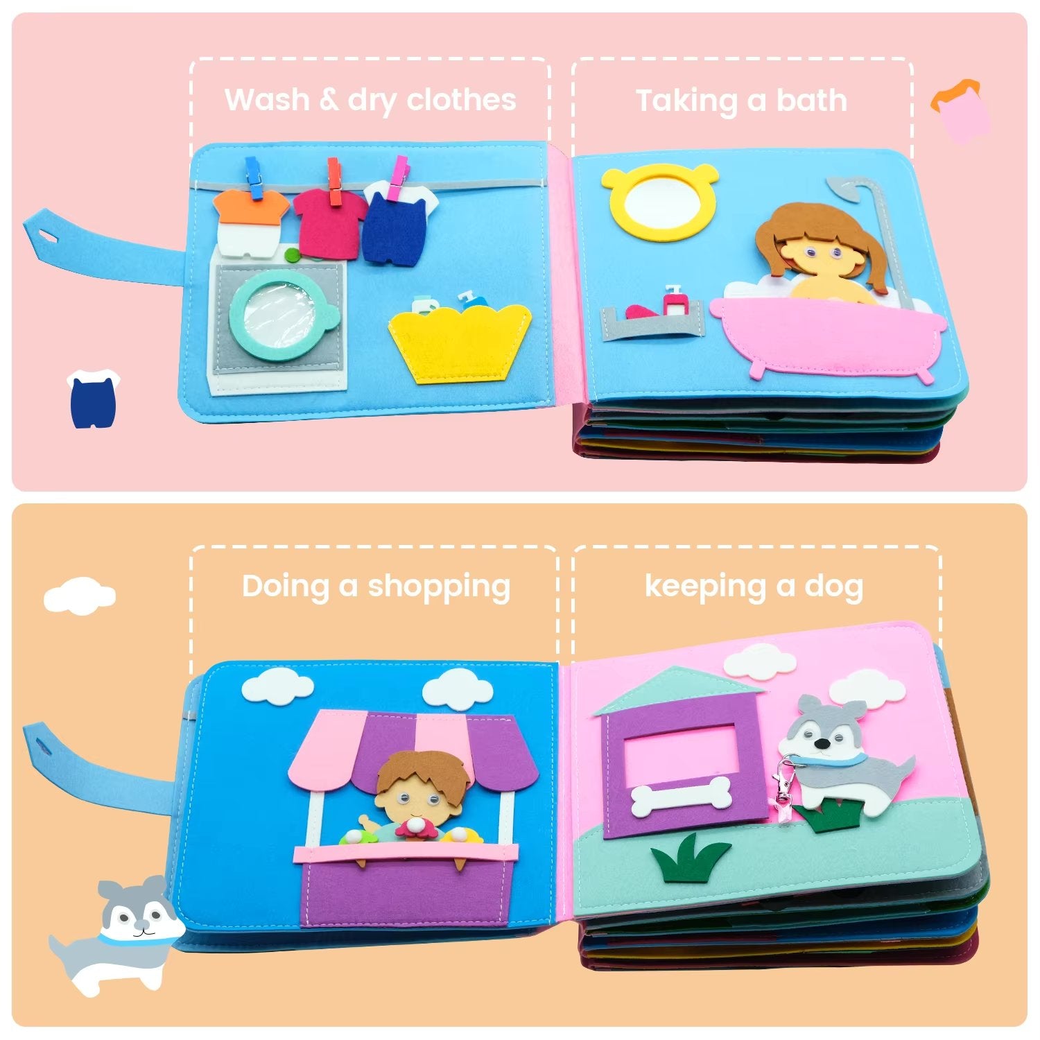 Montessori Quiet Book