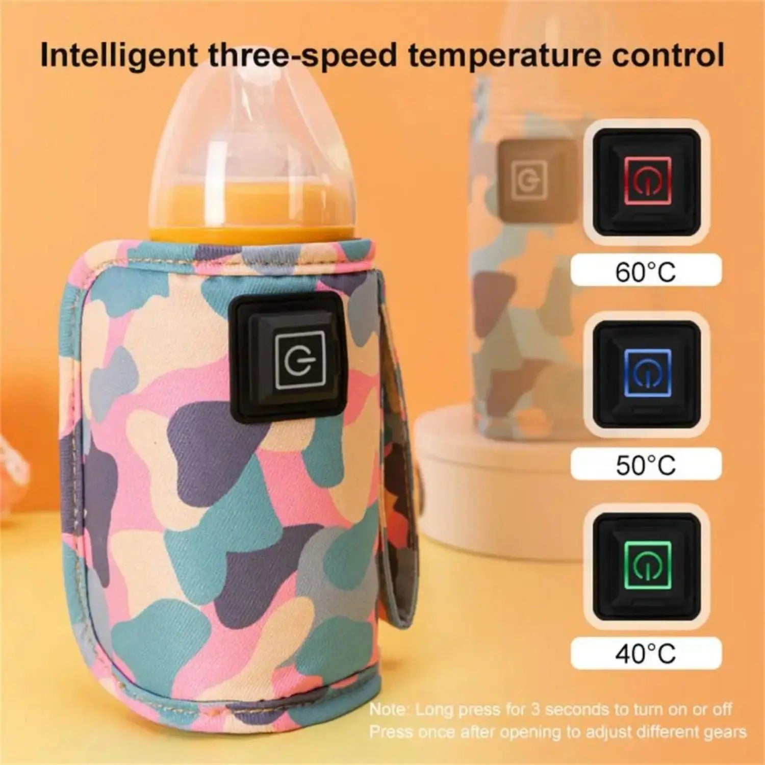 Portable USB Milk Bottle Warmer Bag