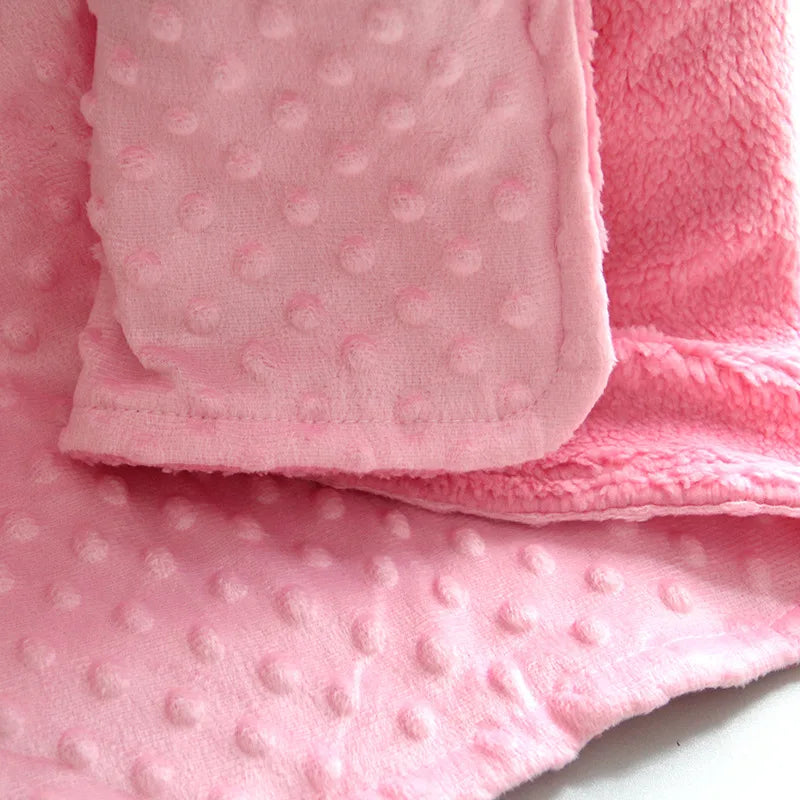 Soft Touch Reversible Baby Bubble Blanket