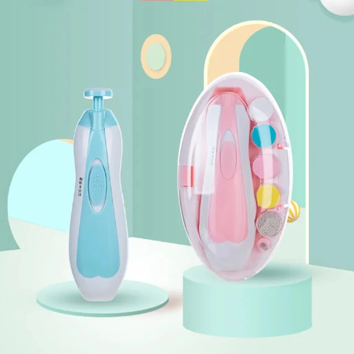 6-in-1 Electric Baby Nail Trimmer Manicure