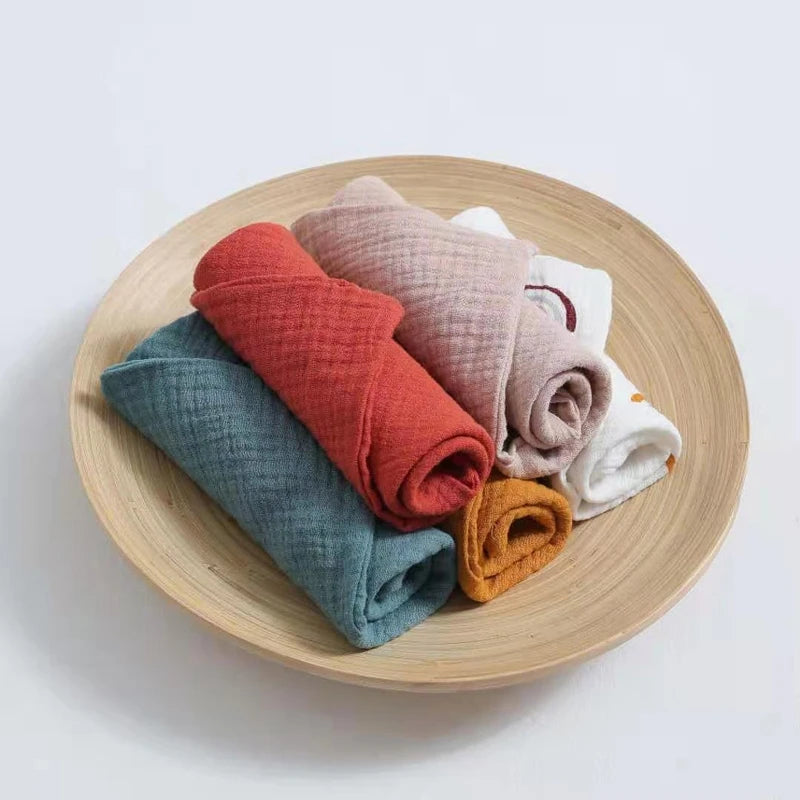 Square Cotton Towel Set | 5 Pcs