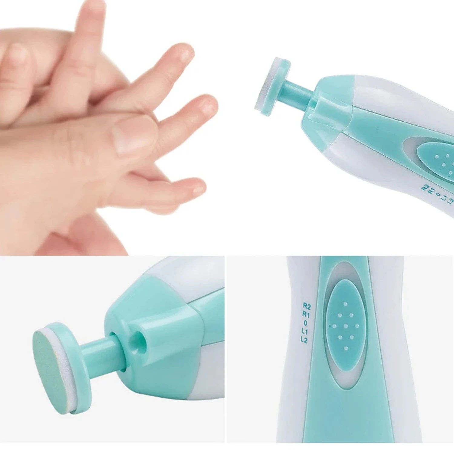 6-in-1 Electric Baby Nail Trimmer Manicure