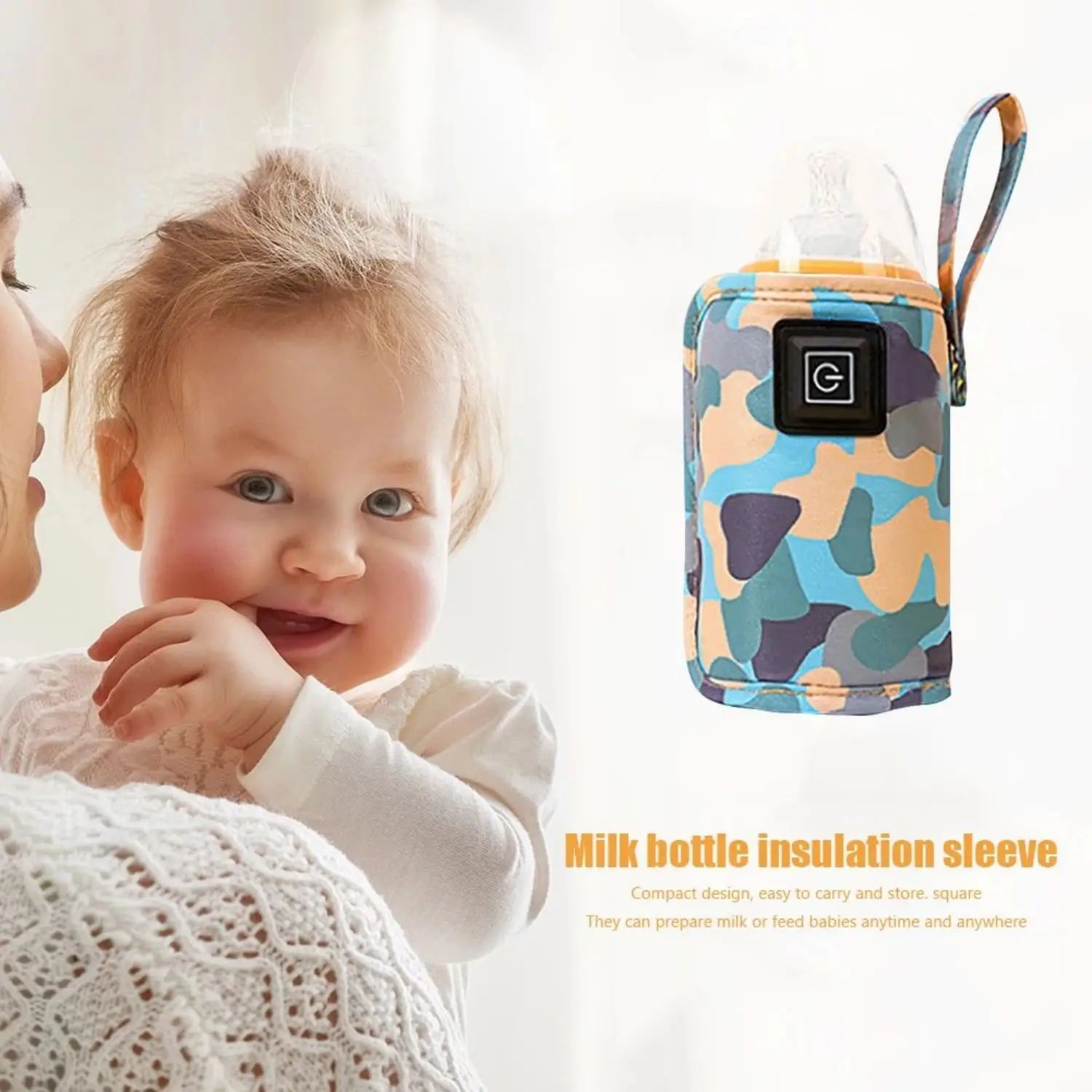 Portable USB Milk Bottle Warmer Bag