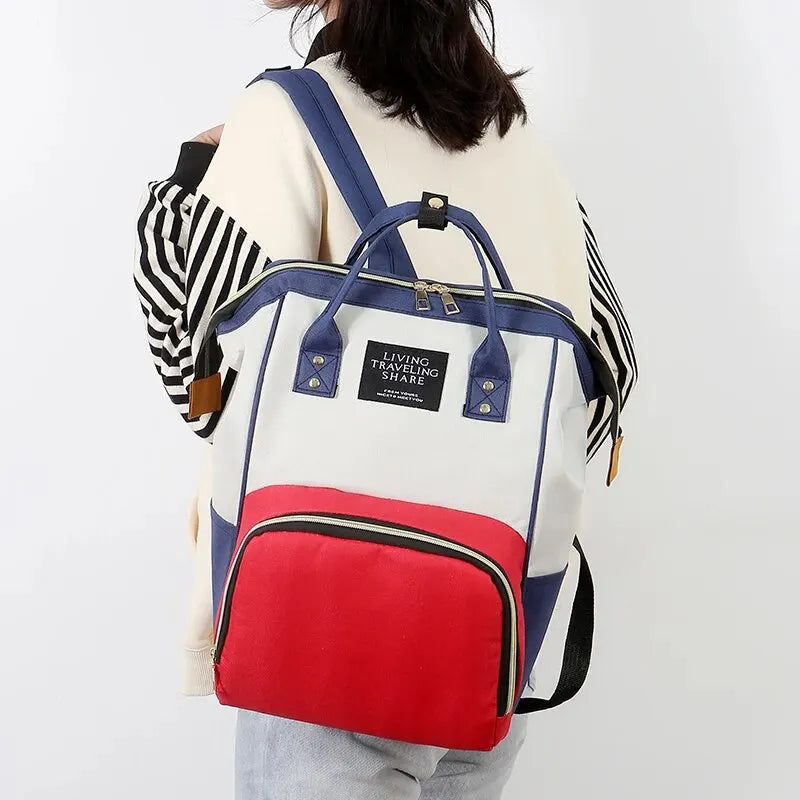 Sporty Chic Multi-Functional Mommy Backpack