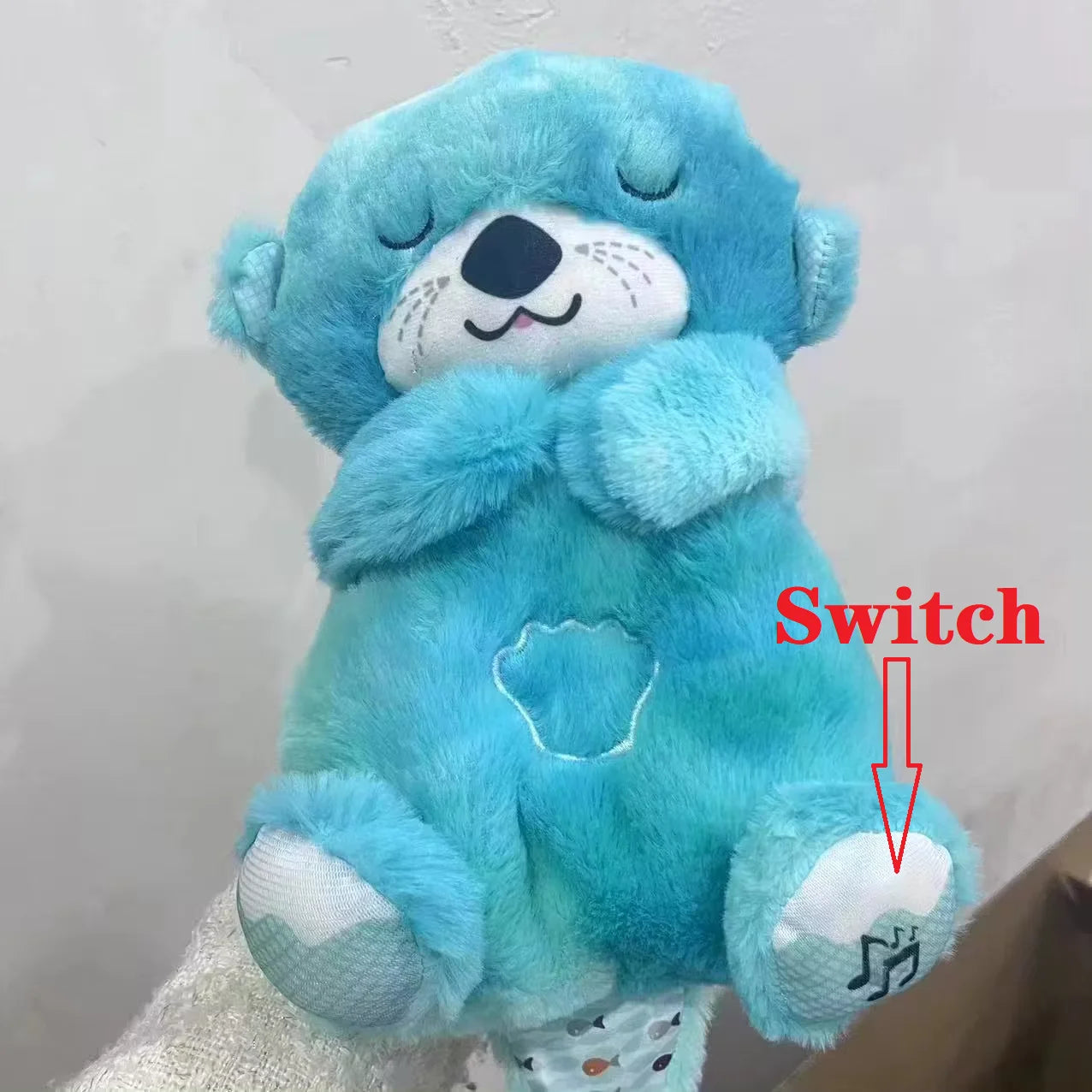 Baby Plush Sleep Breathing Bear