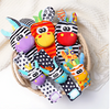 Baby Animals Foot Socks and Wrist Rattle Set | 4Pcs