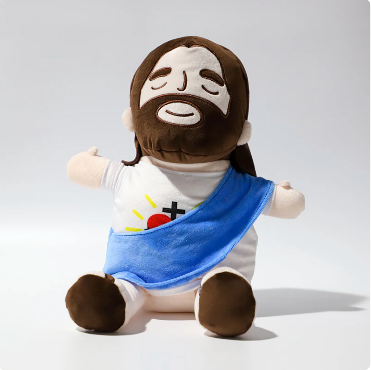 Breathing Jesus Plushie Toy | Sacred Heart of Jesus