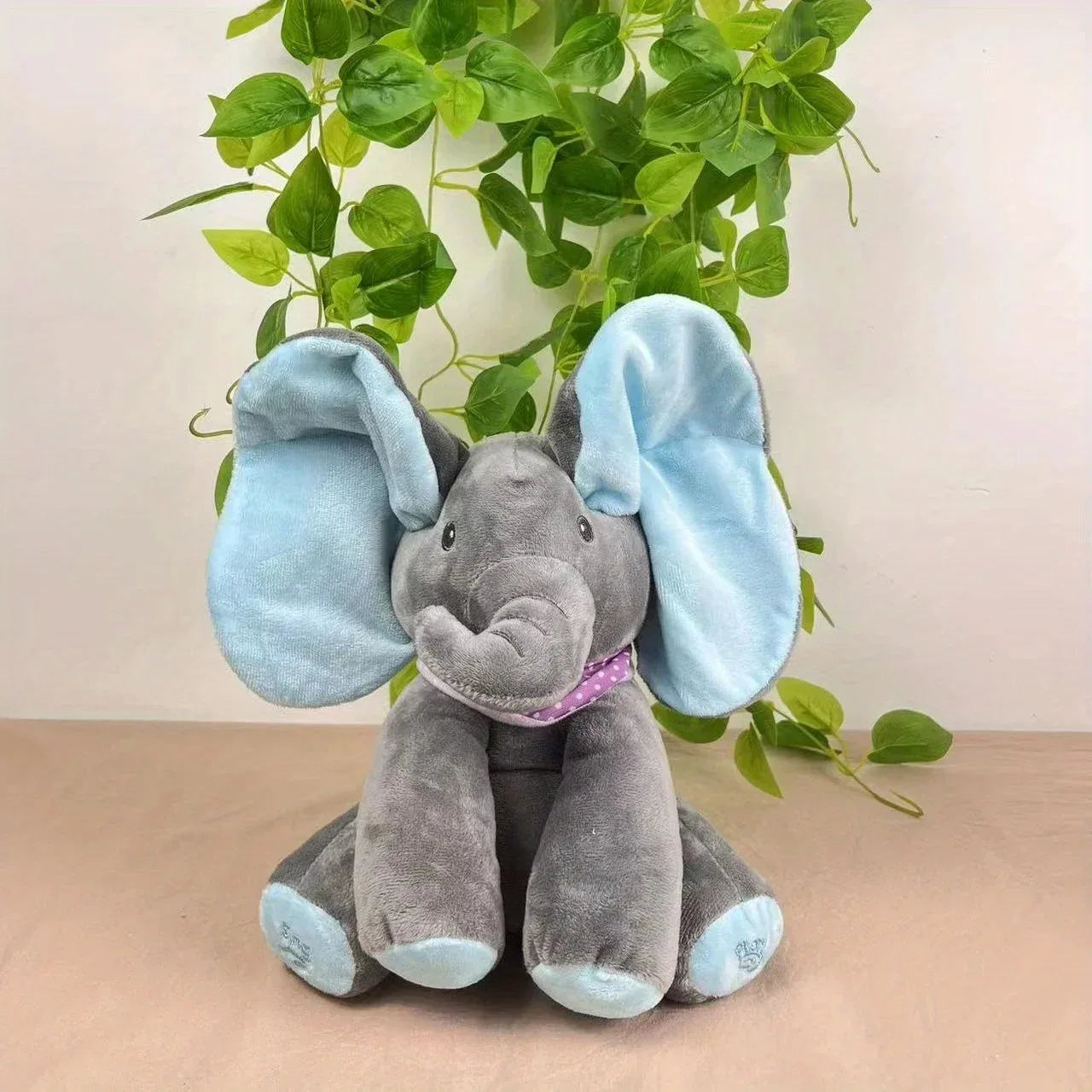 Peek-a-Boo Interactive Talking Elephant Plush Toy