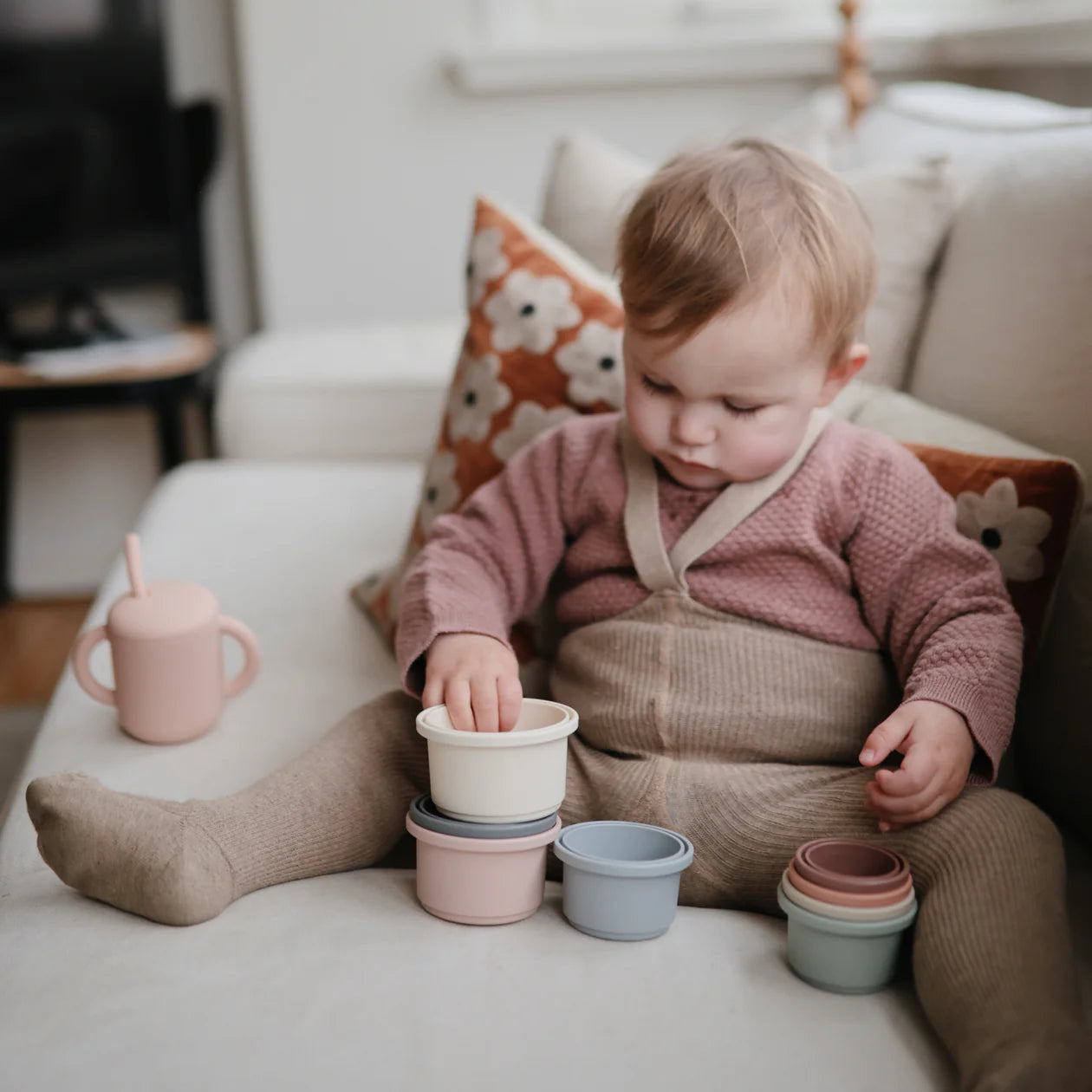 Montessori Stacking Cups | 7Pcs